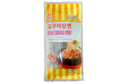 Guangyou Sweet Potato Noodles (Wide) 光友红薯宽粉 400gm